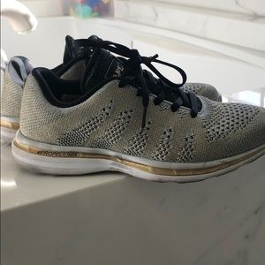 lululemon athletica Shoes - Perfect Lululemon APLs gold, silver and black! lululemon athletica Shoes - Perfect Lululemon APLs gold, silver and black!